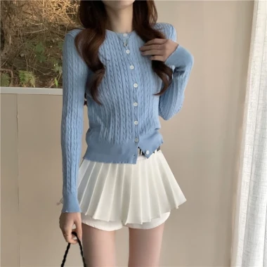 Áo Cardigan Len Thêu Logo Thỏ Hàn Quốc - Giá Cực Sốc 206K 11