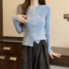 Áo Cardigan Len Thêu Thỏ Hàn Quốc Nữ Siêu Xinh - Khuyến Mãi 202k 5