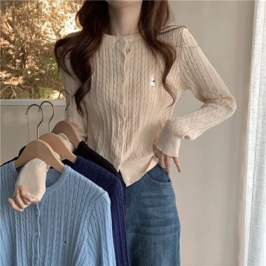 Áo Cardigan Len Thêu Thỏ Hàn Quốc Nữ Siêu Xinh - Khuyến Mãi 202k 14 Áo Cardigan Len Thêu Thỏ Hàn Quốc Nữ Siêu Xinh - Khuyến Mãi 202k 14