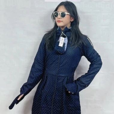 Áo choàng chống nắng jean 2-3 lớp Lịch Hà – Siêu nhẹ, bảo vệ da, giảm giá 350k, chỉ còn 350k 5