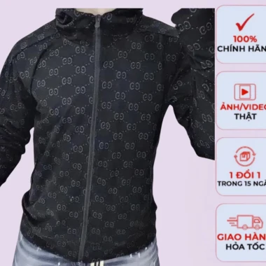 Áo chống nắng dập vân dày dặn cao cấp cho nam nữ, vải Umi co dãn 4 chiều, giá 39.530 4