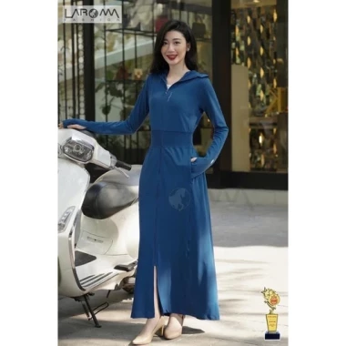 Áo chống nắng luvick toàn thân 2 lớp thông hơi dáng dài hàng đẹp 2