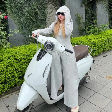 Áo Chống Nắng Toàn Thân Cotton Cao Cấp Umi 4 Chiều Co Dãn Dày Dặn Azila CN45 Giá ưu đãi 250k