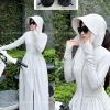 Áo Chống Nắng Toàn Thân Nữ - Váy Thun Lạnh Chống Tia UV Tặng Kính Râm Giảm 53k 3