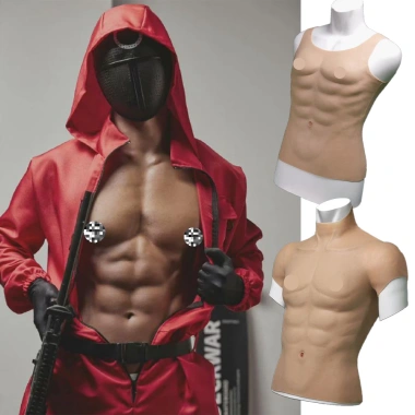 Áo Cơ Bắp Cosplay Silicon 6-8 Múi Siêu Thật - Trang Phục Biểu Diễn Giá 1.0 Triệu