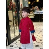 Áo dài cách tân bé trai 9-21kg - Bộ gấm cao cấp cho lễ tết chỉ 117.000 2