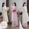 Áo dài cách tân gấm hồ điệp Tết 2.026 - Giảm giá 279.000đ chỉ từ 362.700đ 2