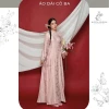 Áo Dài Nữ Truyền Thống Tiểu Vũ Tay Loe Trẻ Trung - Áo Dài Cô Ba Giá Rẻ 369k 2