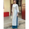 Áo Dài Tết 2.026 Gấm sang chảnh, dáng suông, phong cách cô ba hiện đại Sài Gòn - Giá ưu đãi 129.000 4