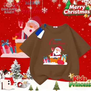 Áo Giáng Sinh Trẻ Em T-shirt Đội Nhóm Giá CỰC SỐC - Đỏ Đẹp 2026 chỉ 49k, COD HCM 9 Áo Giáng Sinh Trẻ Em T-shirt Đội Nhóm Giá CỰC SỐC - Đỏ Đẹp 2026 chỉ 49k, COD HCM 9
