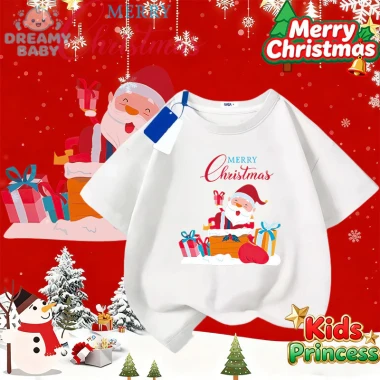 Áo Giáng Sinh Trẻ Em T-shirt Đội Nhóm Giá CỰC SỐC - Đỏ Đẹp 2026 chỉ 49k, COD HCM 11 Áo Giáng Sinh Trẻ Em T-shirt Đội Nhóm Giá CỰC SỐC - Đỏ Đẹp 2026 chỉ 49k, COD HCM 11