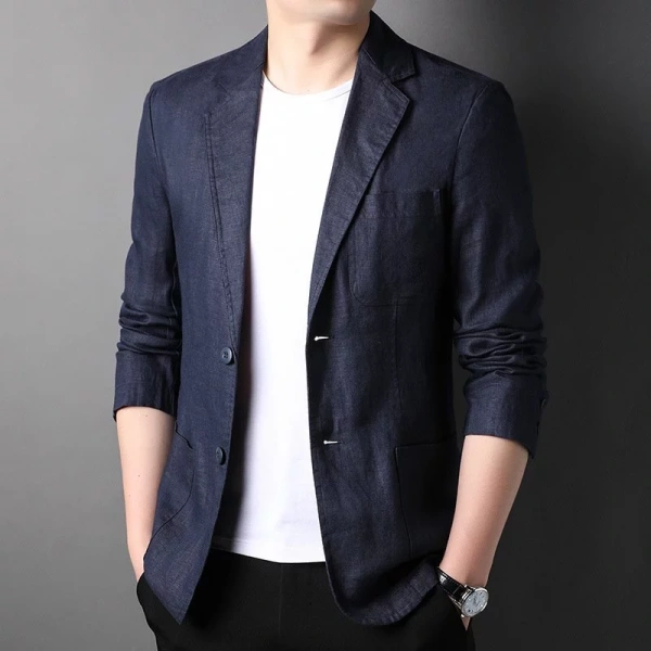 Cách phối áo blazer linen Hàn Quốc cho trang phục công sở thanh lịch