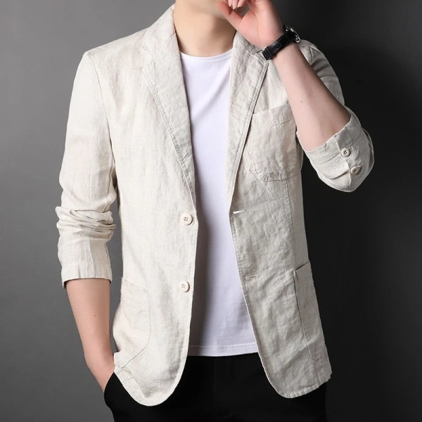 Trải nghiệm cảm giác thoáng mát và sang trọng của áo blazer linen cao cấp