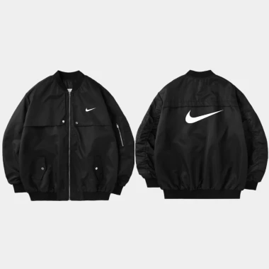 Áo Khoác Bomber Unisex Nam Nữ 2 Lớp Tay Dài Khóa Kéo - Giảm 260k Còn 209k 4 Áo Khoác Bomber Unisex Nam Nữ 2 Lớp Tay Dài Khóa Kéo - Giảm 260k Còn 209k 4
