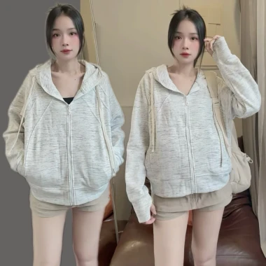 Áo Khoác Nữ Chống Nắng Form Boxy Siêu Nhẹ Giá Shock 149k Thun PC Mềm Dày 6 Túi