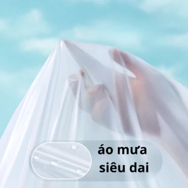 Áo Mưa Dùng Một Lần Giá Rẻ - Du Lịch, Đi Tàu Chỉ 4000đ 10 Áo Mưa Dùng Một Lần Giá Rẻ - Du Lịch, Đi Tàu Chỉ 4000đ 10