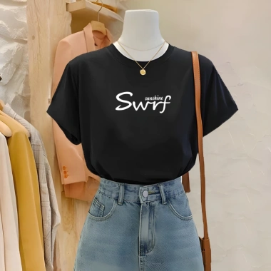 Áo phông nữ dáng vừa NA01 thun cotton Loza G155 - Giá 165.000, ưu đãi giảm giá 3