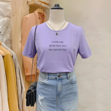 Áo phông nữ dáng vừa NA01 thun cotton Loza G155 - Giá 165.000, ưu đãi giảm giá 6