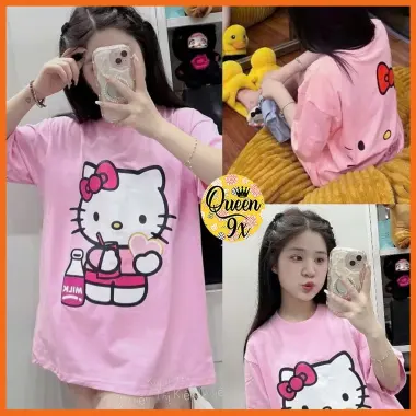 Áo Phông Nữ Kity Dễ Thương Form Rộng Tay Lỡ Giá Cực Sốt 39k - 49920 Giảm Giá 19 Áo Phông Nữ Kity Dễ Thương Form Rộng Tay Lỡ Giá Cực Sốt 39k - 49920 Giảm Giá 19