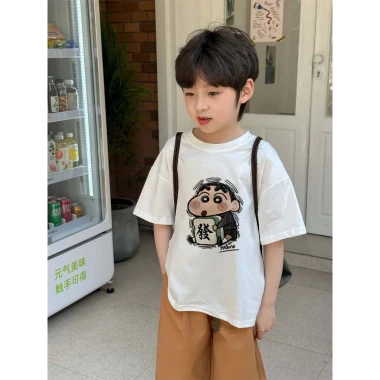 Áo Phông Trẻ Em Trai Cotton Giá Cực Sốc - Quần Áo Trẻ Em Trai Đẹp Trai COD HCM Chỉ 49K 4 Áo Phông Trẻ Em Trai Cotton Giá Cực Sốc - Quần Áo Trẻ Em Trai Đẹp Trai COD HCM Chỉ 49K 4