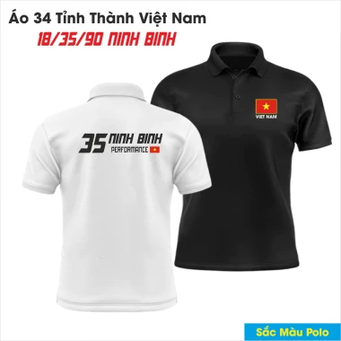 Áo Polo Ninh Bình Performance 34 Tỉnh - Chất Vải Cá Sấu - Giảm 26% còn 119k 6 Áo Polo Ninh Bình Performance 34 Tỉnh - Chất Vải Cá Sấu - Giảm 26% còn 119k 6