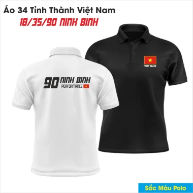Áo Polo Ninh Bình Performance 34 Tỉnh - Chất Vải Cá Sấu - Giảm 26% còn 119k 8 Áo Polo Ninh Bình Performance 34 Tỉnh - Chất Vải Cá Sấu - Giảm 26% còn 119k 8