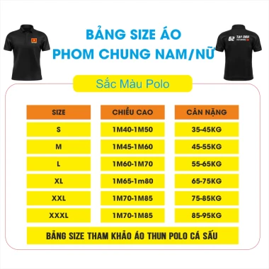 Áo Polo Ninh Bình Performance 34 Tỉnh - Chất Vải Cá Sấu - Giảm 26% còn 119k 9 Áo Polo Ninh Bình Performance 34 Tỉnh - Chất Vải Cá Sấu - Giảm 26% còn 119k 9