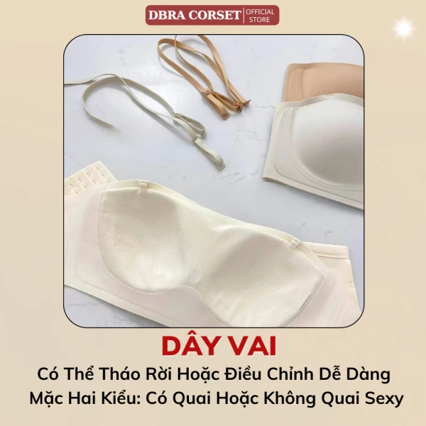 Hướng dẫn chọn áo quây ngực không dây chống tụt phù hợp với dáng người