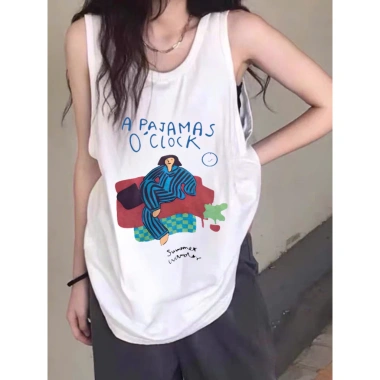 Áo sát nách nữ rộng cotton Menina thun 3 lỗ khoét nách thời trang, giá 109.000₫ 2