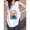 Áo sát nách nữ rộng cotton Menina thun 3 lỗ khoét nách thời trang, giá 109.000₫ 4