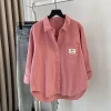 Áo sơ mi dài tay trắng mùa thu Hanfan đa năng, thiết kế công sở giảm giá 246.154 3