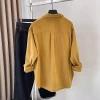 Áo sơ mi dài tay trắng mùa thu Hanfan đa năng, thiết kế công sở giảm giá 246.154 6