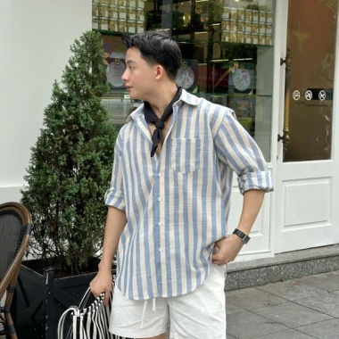 Áo Sơ Mi Ha.le Form Rộng - Áo Sơ Mi Oversize Vải Linen Cao Cấp 3 Áo Sơ Mi Ha.le Form Rộng - Áo Sơ Mi Oversize Vải Linen Cao Cấp 3
