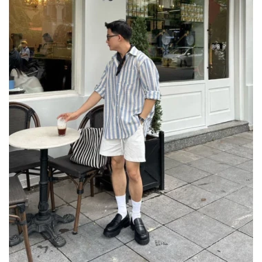 Áo Sơ Mi Ha.le Form Rộng - Áo Sơ Mi Oversize Vải Linen Cao Cấp 4 Áo Sơ Mi Ha.le Form Rộng - Áo Sơ Mi Oversize Vải Linen Cao Cấp 4
