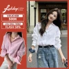Áo sơ mi linen nữ dài tay form rộng chất dũi trẻ trung năng động – Giá ưu đãi 189k