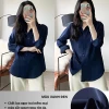 Áo sơ mi lụa dài tay công sở OXATYL M12 – Kiểu rộng basic trẻ trung, giảm còn 188.800 2