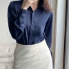 Áo sơ mi lụa dài tay công sở OXATYL M12 – Kiểu rộng basic trẻ trung, giảm còn 188.800 3