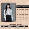 Áo sơ mi lụa dài tay công sở OXATYL M12 – Kiểu rộng basic trẻ trung, giảm còn 188.800 4