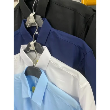 Áo sơ mi nam big size ZENBIG 4XL 8XL cho người béo, phong cách hiện đại, giảm giá đặc biệt 174.652 3