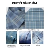 Áo sơ mi nam Thái Khang ngắn tay 100% cotton kẻ caro thoải mái - Giá 159.000 VND 6
