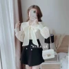 Áo sơ mi nơ trơn siêu xinh, giá chỉ 138.000 - Hàng đẹp, thời trang công sở nữ 3