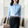Áo Sơ Mi Nữ Công Sở Trắng Dài Tay Dáng Hàn Quốc Giảm 10% - 161k 5