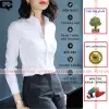 Áo Sơ Mi Nữ Công Sở Trắng Dài Tay Dáng Hàn Quốc Giảm 10% - 161k 6
