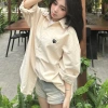 Áo Somi Tay Dài Nữ Chất Thô Hàn V001 - Form Rộng Trẻ Trung, Giá 92.000₫