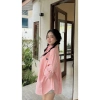 Áo Somi Tay Dài Nữ Chất Thô Hàn V001 - Form Rộng Trẻ Trung, Giá 92.000₫ 3