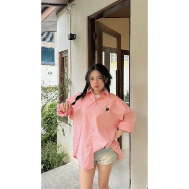 Áo Somi Tay Dài Nữ Chất Thô Hàn V001 - Form Rộng Trẻ Trung, Giá 92.000₫