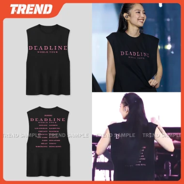 Áo Thun BLACKPINK Jennie Tour 2025 Cotton Unisex Hàn Quốc Giá Rẻ Chỉ 225k 2
