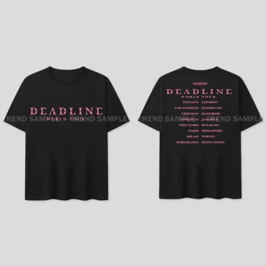 Áo Thun BLACKPINK Jennie Tour 2025 Cotton Unisex Hàn Quốc Giá Rẻ Chỉ 225k 11