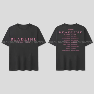 Áo Thun BLACKPINK Jennie Tour 2025 Cotton Unisex Hàn Quốc Giá Rẻ Chỉ 225k 12