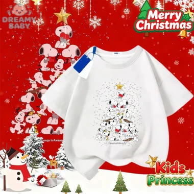 Áo Thun Giáng Sinh Trẻ Em Đỏ Đẹp - Giảm 10890đ Còn 49500đ - DREAMY BABY Giáng sinh 2026 11 Áo Thun Giáng Sinh Trẻ Em Đỏ Đẹp - Giảm 10890đ Còn 49500đ - DREAMY BABY Giáng sinh 2026 11